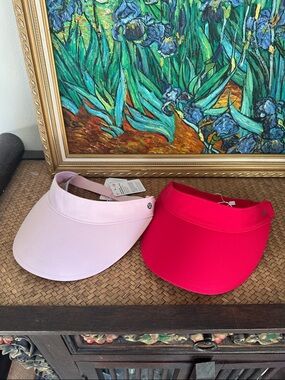 lululemon athletica Visor Light Pink & Red